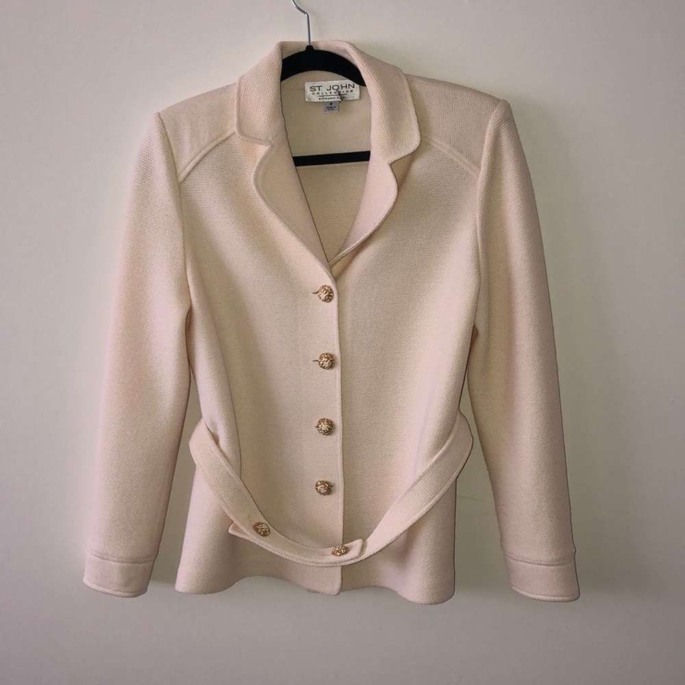 St John collection cream jacket